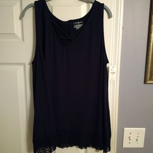 NWT - Lace trim swing cami - size 18/20
